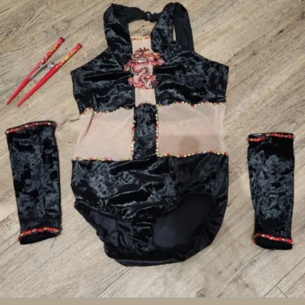 Jazz leotard costume
